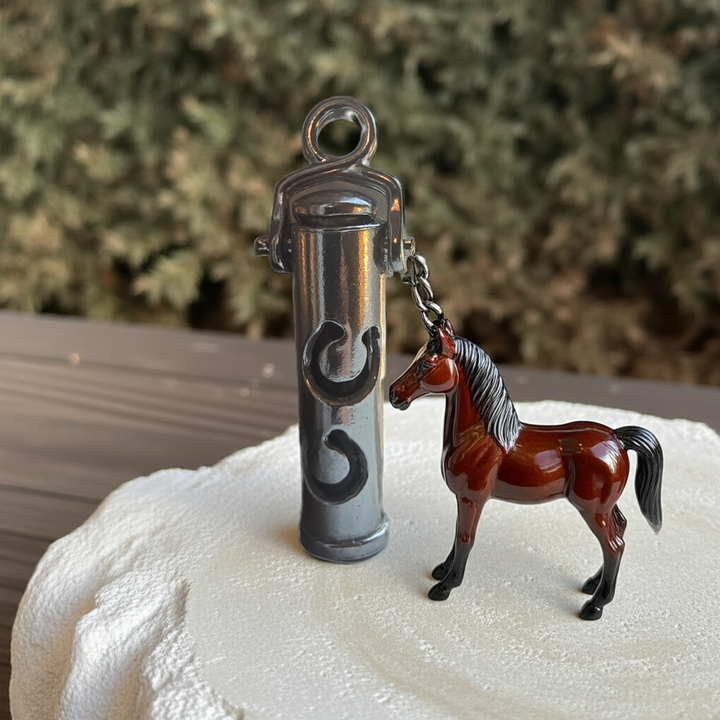 Horseshoe Design Base Keepsake Urn