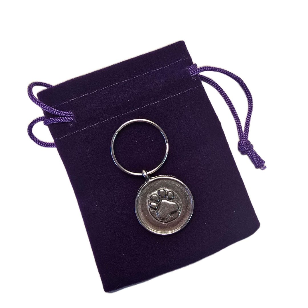 Paw Print Key Chain / Charm